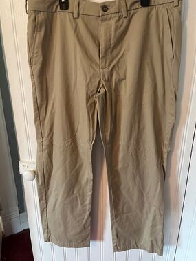 George Men's Tan Chinos - Straight-Leg